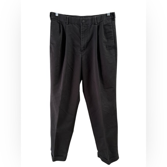 Dockers Black straight leg tapered pants - Picture 1 of 4